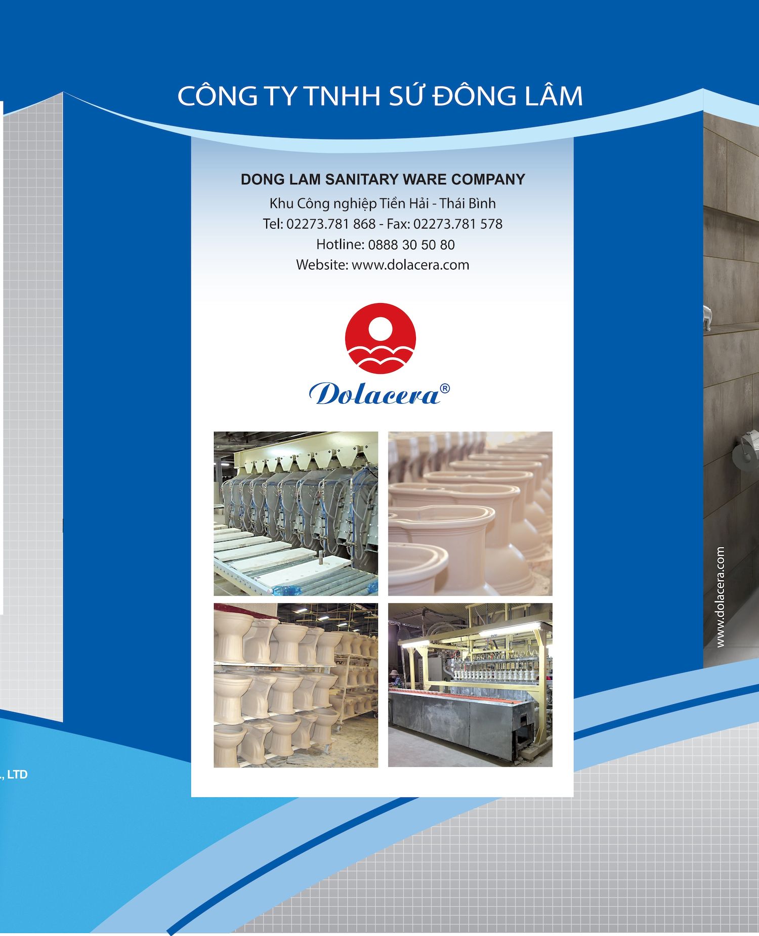 Thiết bị vệ sinh DOLACERA Catalogue và Bảng giá mới nhất